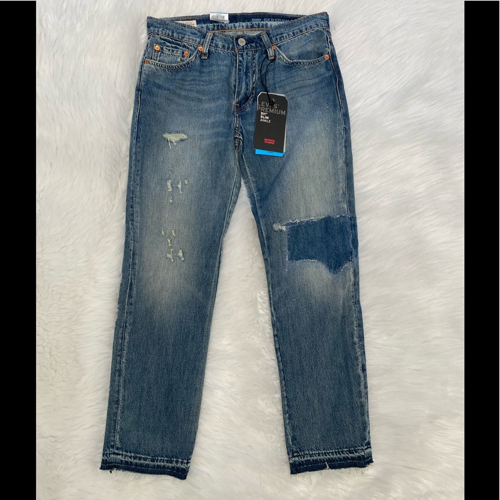 NEW wTag-LEVI’S Premium 511 Slim Ankle Jeans 30 - Picture 3 of 4
